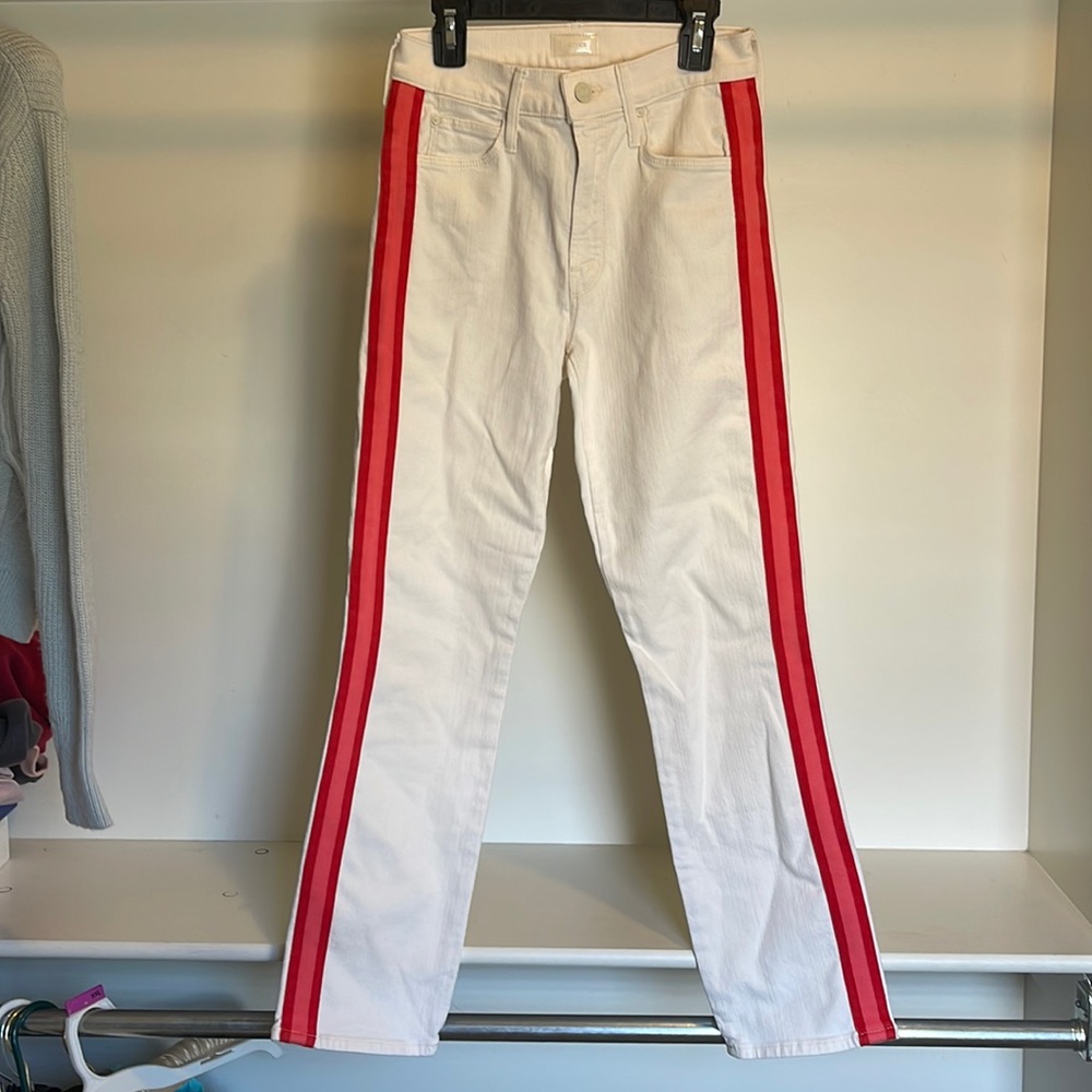 MOTHER mid rise jeans